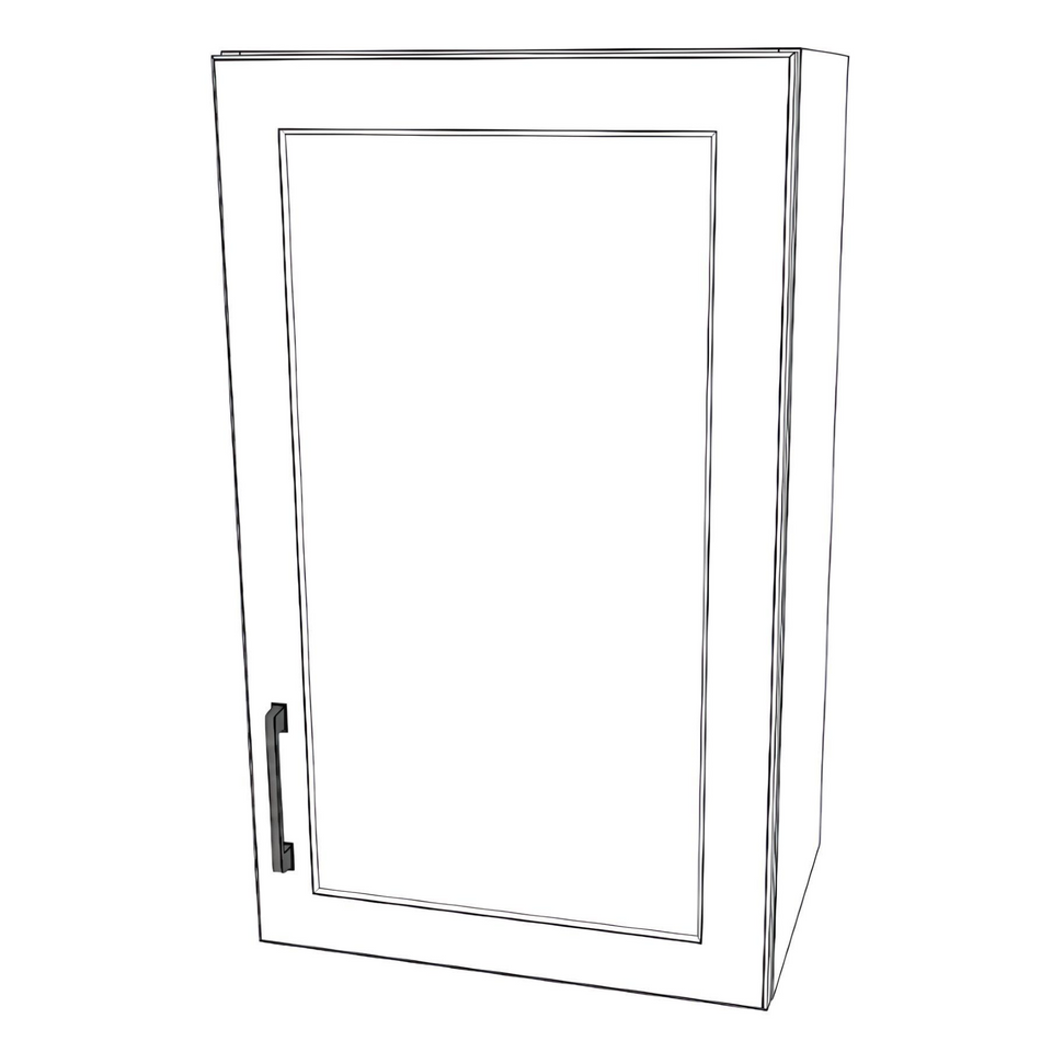 18" Wide x 30" High Wall Cabinet - Thermofoil Doors