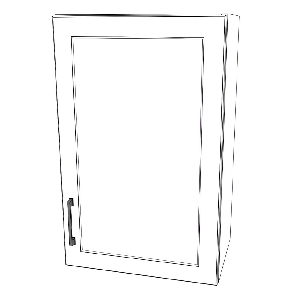 19" Wide x 30" High Wall Cabinet - Thermofoil Doors