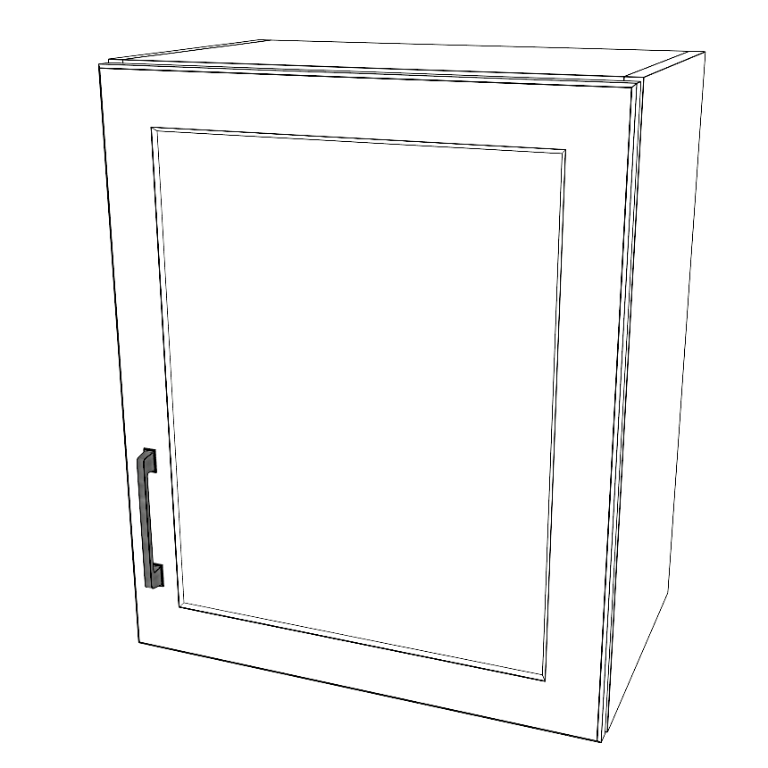 20" Wide x 24" High Wall Cabinet - Thermofoil Doors