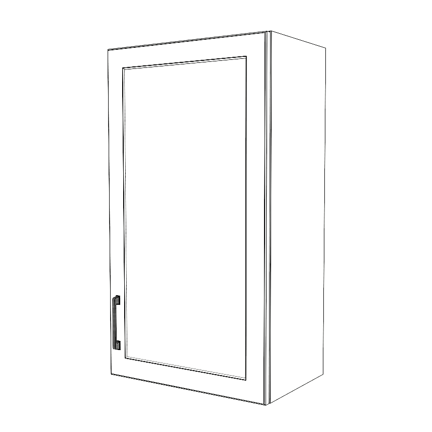 20" Wide x 36" High Wall Cabinet - Thermofoil Doors