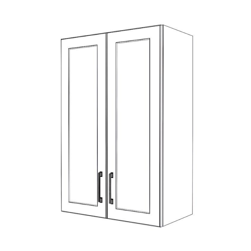 24" Wide x 36" High Wall Cabinet - Thermofoil Doors