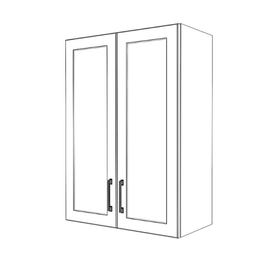 26" Wide x 36" High Wall Cabinet - Thermofoil Doors