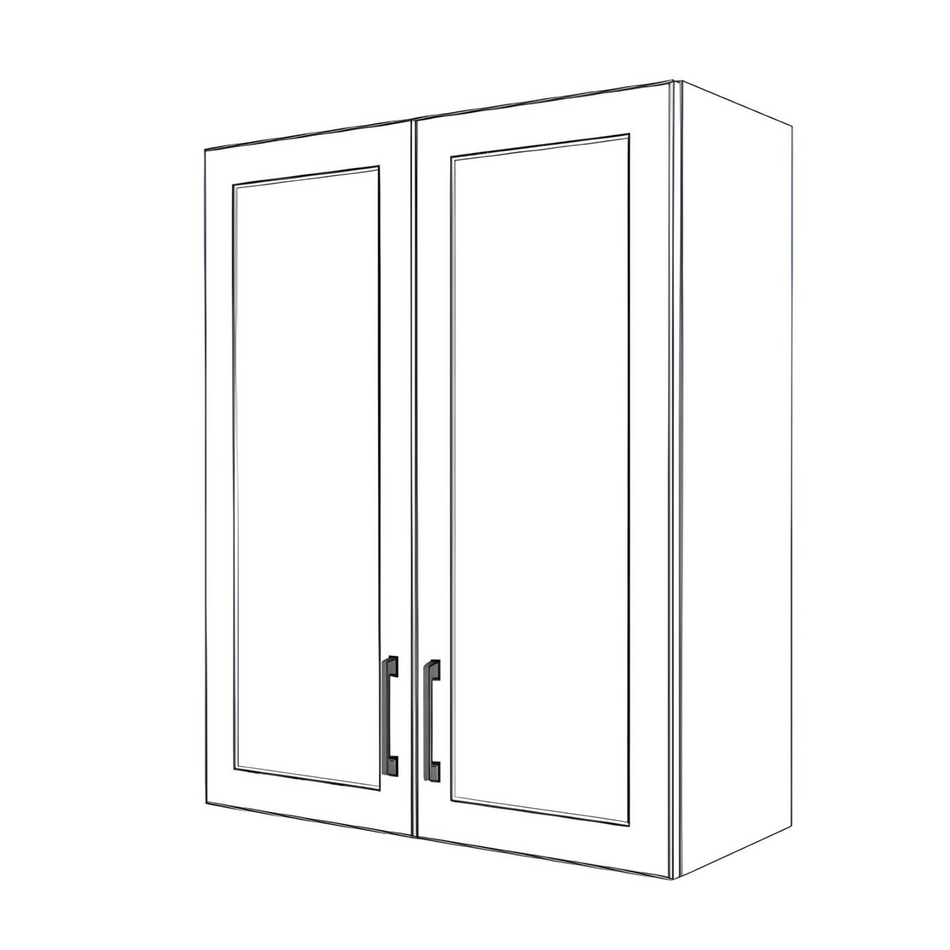 29" Wide x 36" High Wall Cabinet - Thermofoil Doors