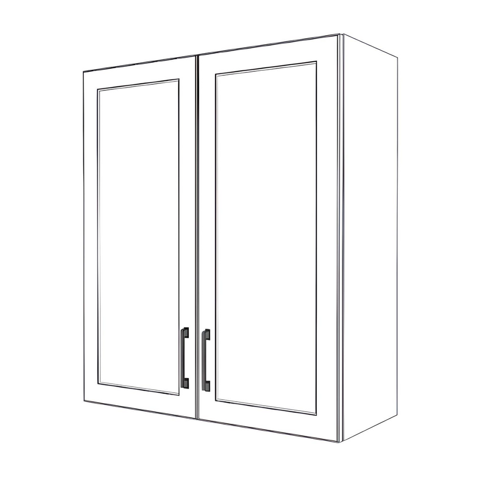 31" Wide x 36" High Wall Cabinet - Thermofoil Doors