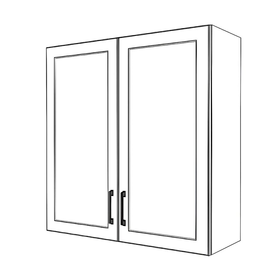 35" Wide x 36" High Wall Cabinet - Thermofoil Doors