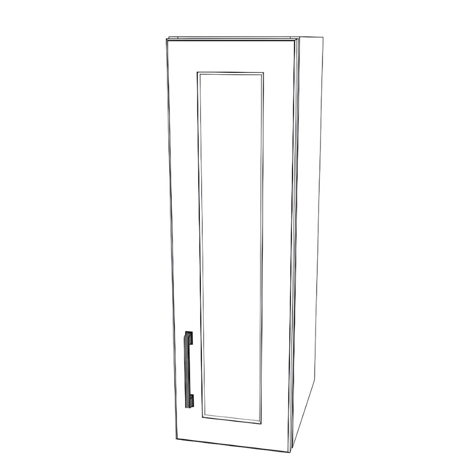 8" Wide x 30" High Wall Cabinet - Thermofoil Doors